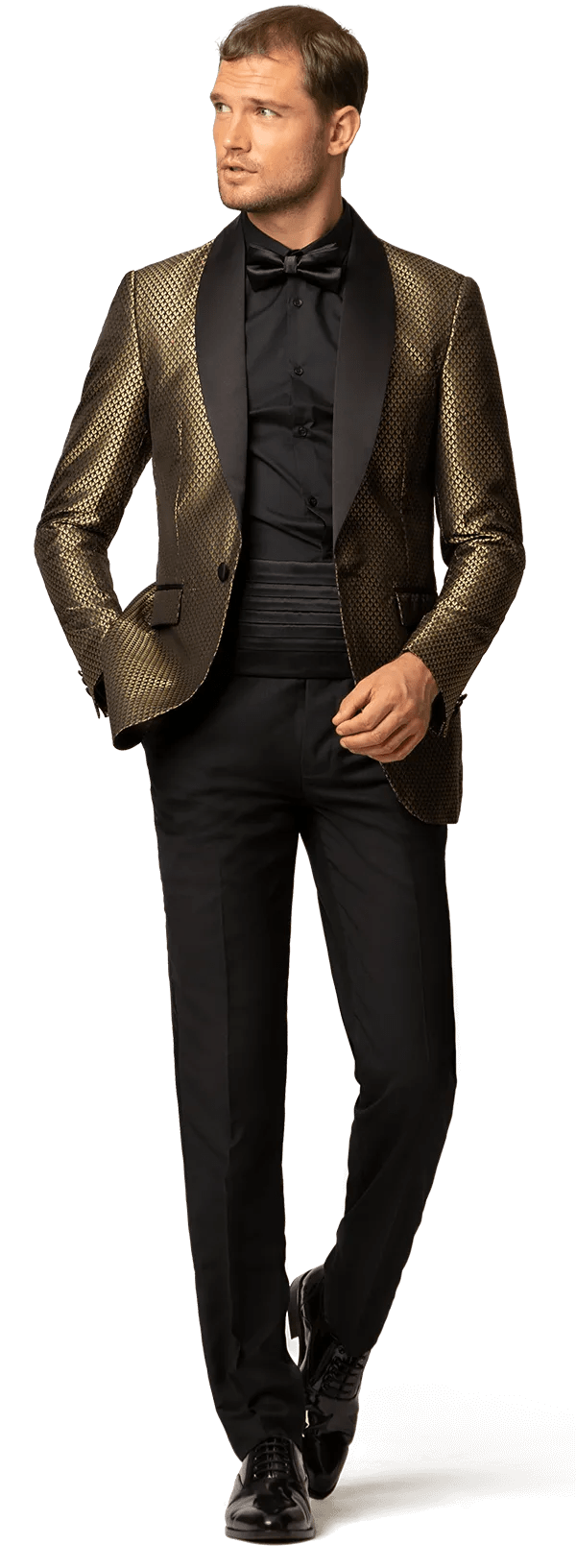 Gold Prom Tuxedo