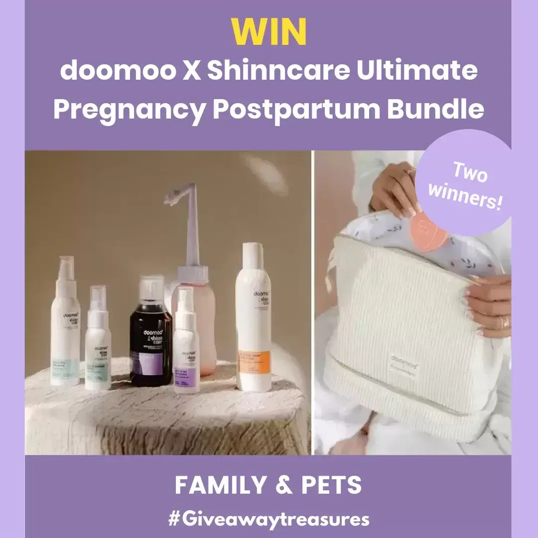 Win doomoo X Shinncare Ultimate Pregnancy Postpartum Bundle