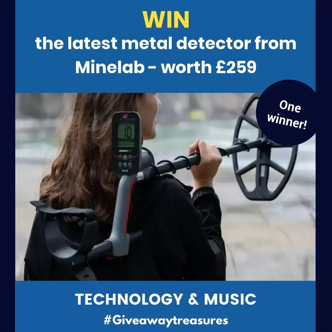 Win the latest metal detector from Minelab - worth £259
