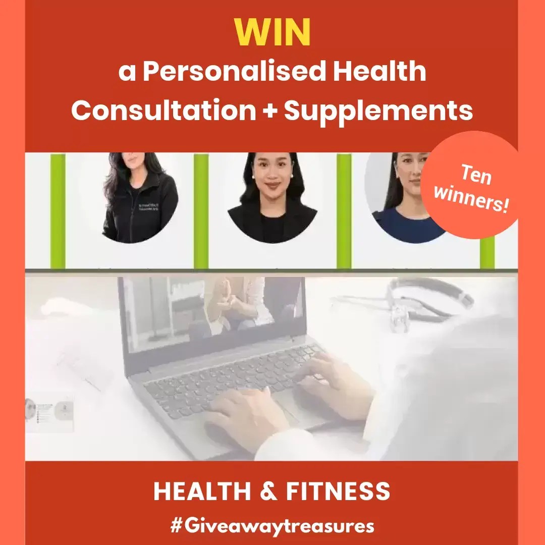 Win a Personalised Health Consultation + Supplements