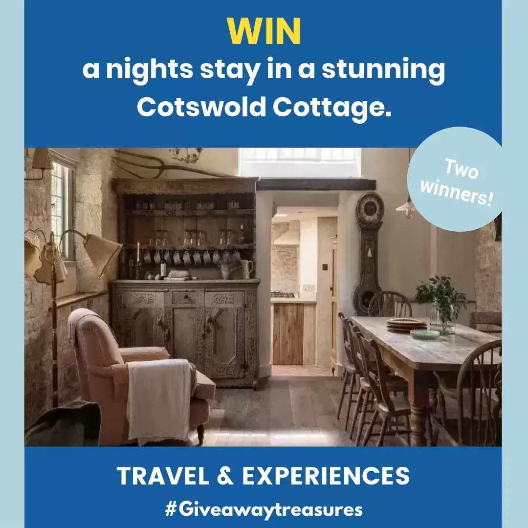 Win a nights stay in a stunning Cotswold Cottage.