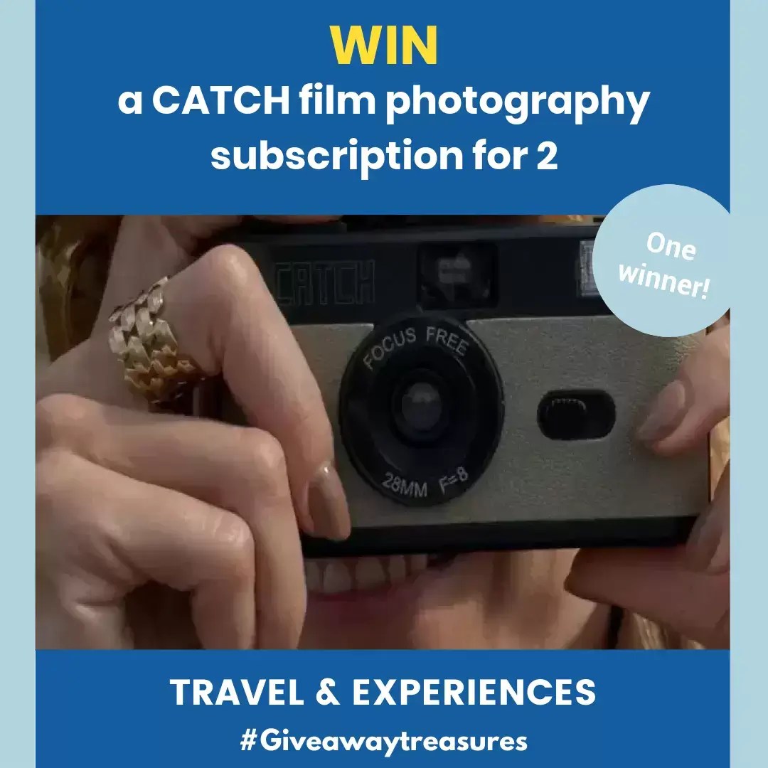 Win a CATCH film photography subscription for 2