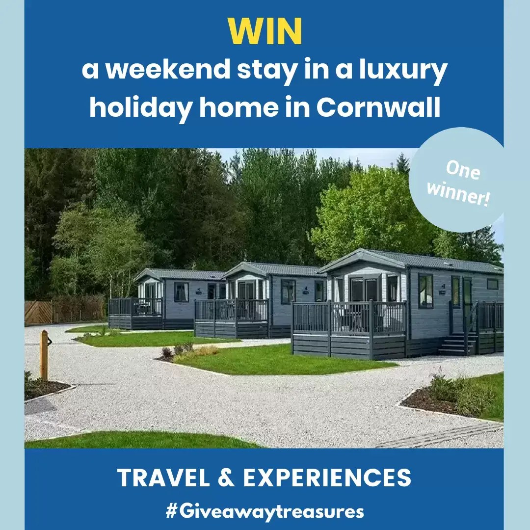 Win a weekend stay in a luxury holiday home in Cornwall