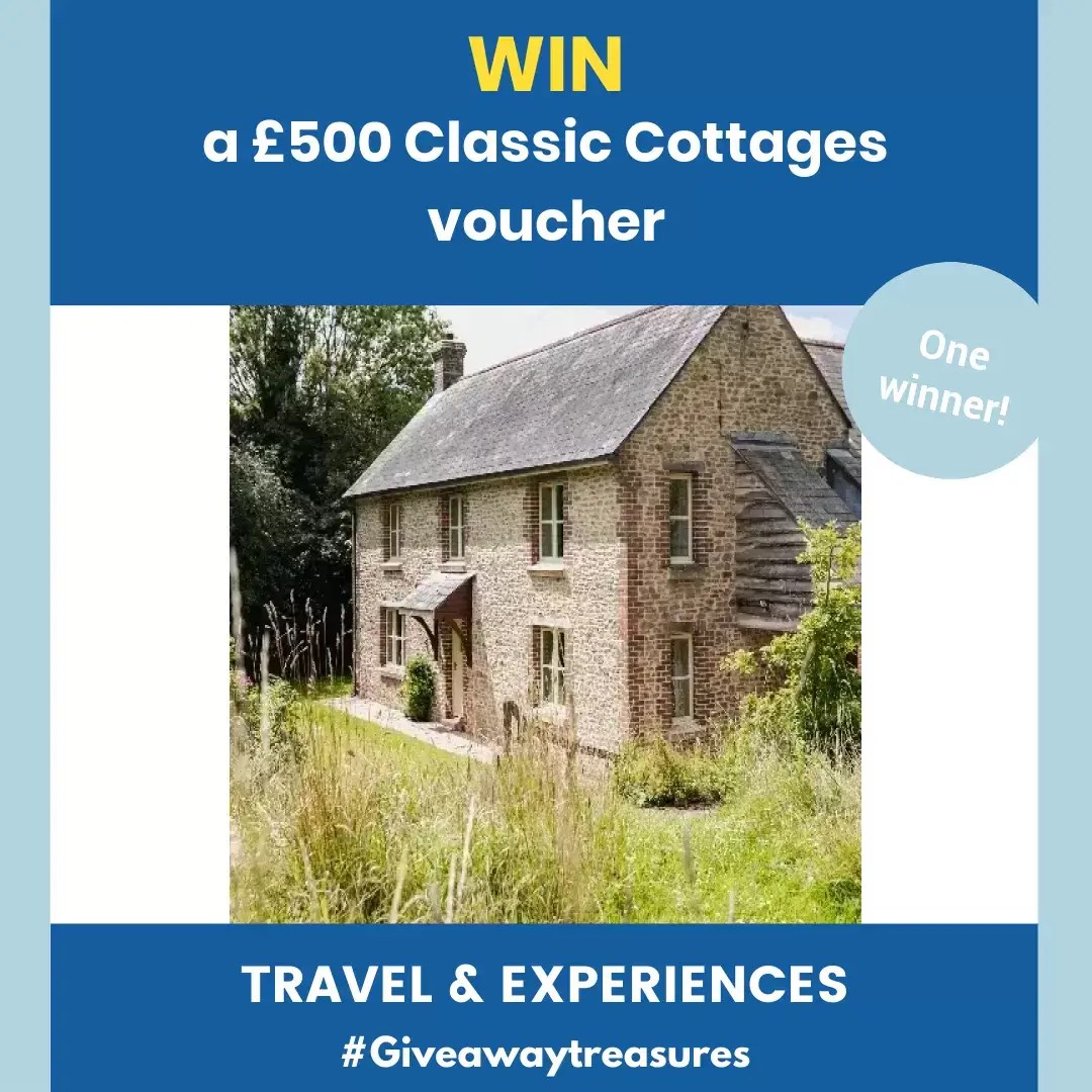 Win a £500 Classic Cottages voucher