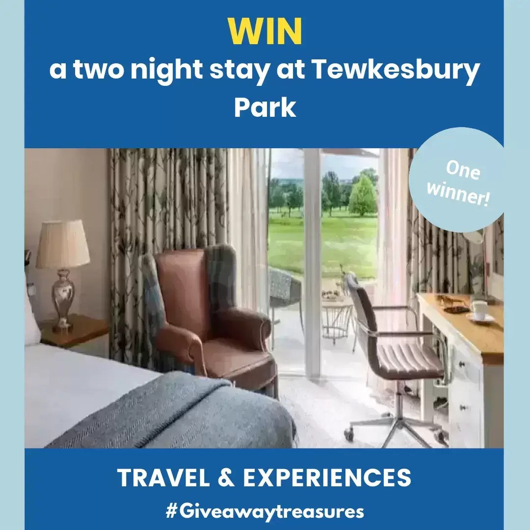 Win a two night stay at Tewkesbury Park