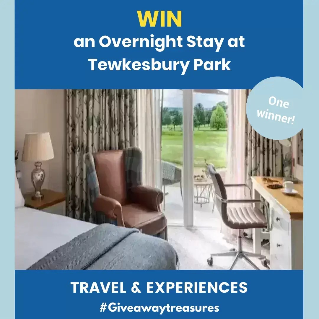 Win an Overnight Stay at Tewkesbury Park