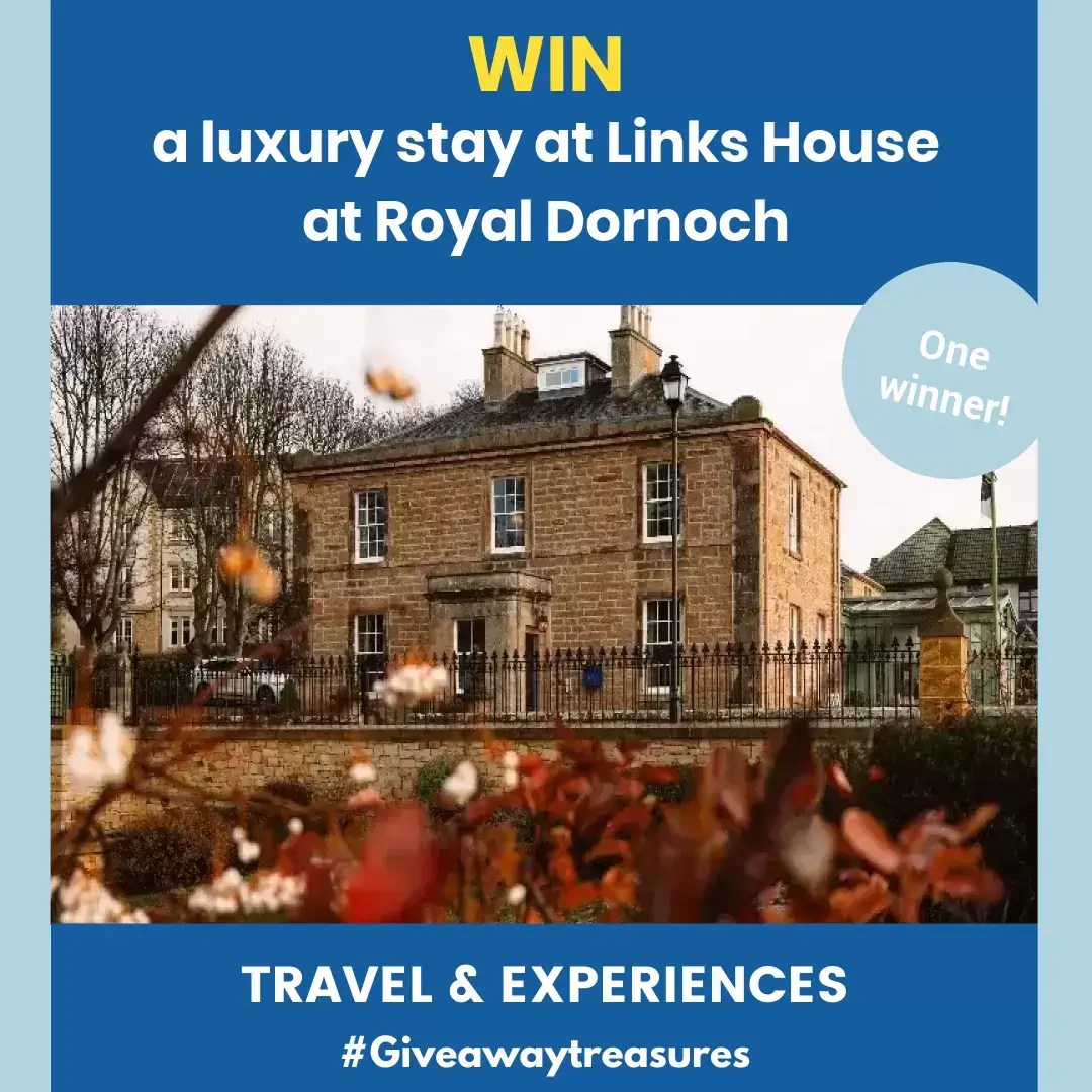 Win a luxury stay at Links House at Royal Dornoch