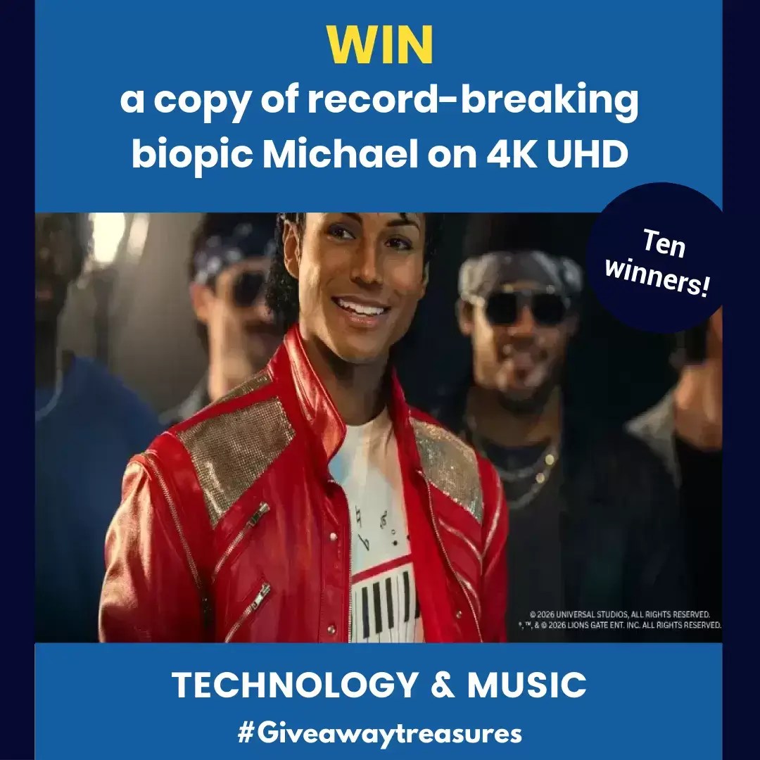 Win a copy of record-breaking biopic Michael on 4K UHD