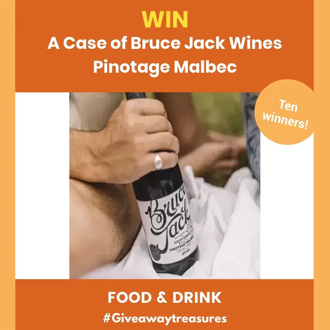 Win A Case of Bruce Jack Wines Pinotage Malbec