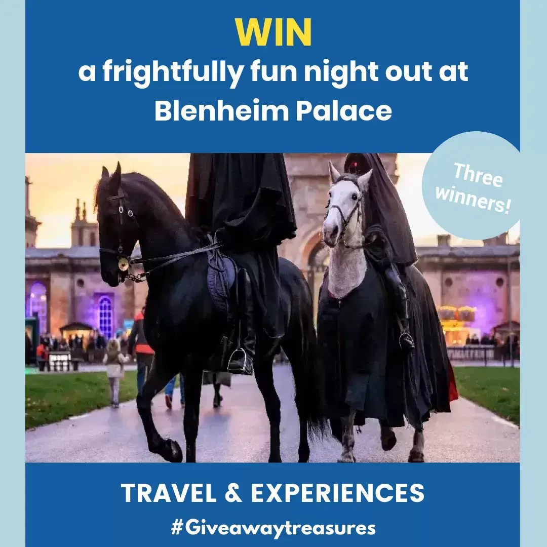 Win a frightfully fun night out at Blenheim Palace