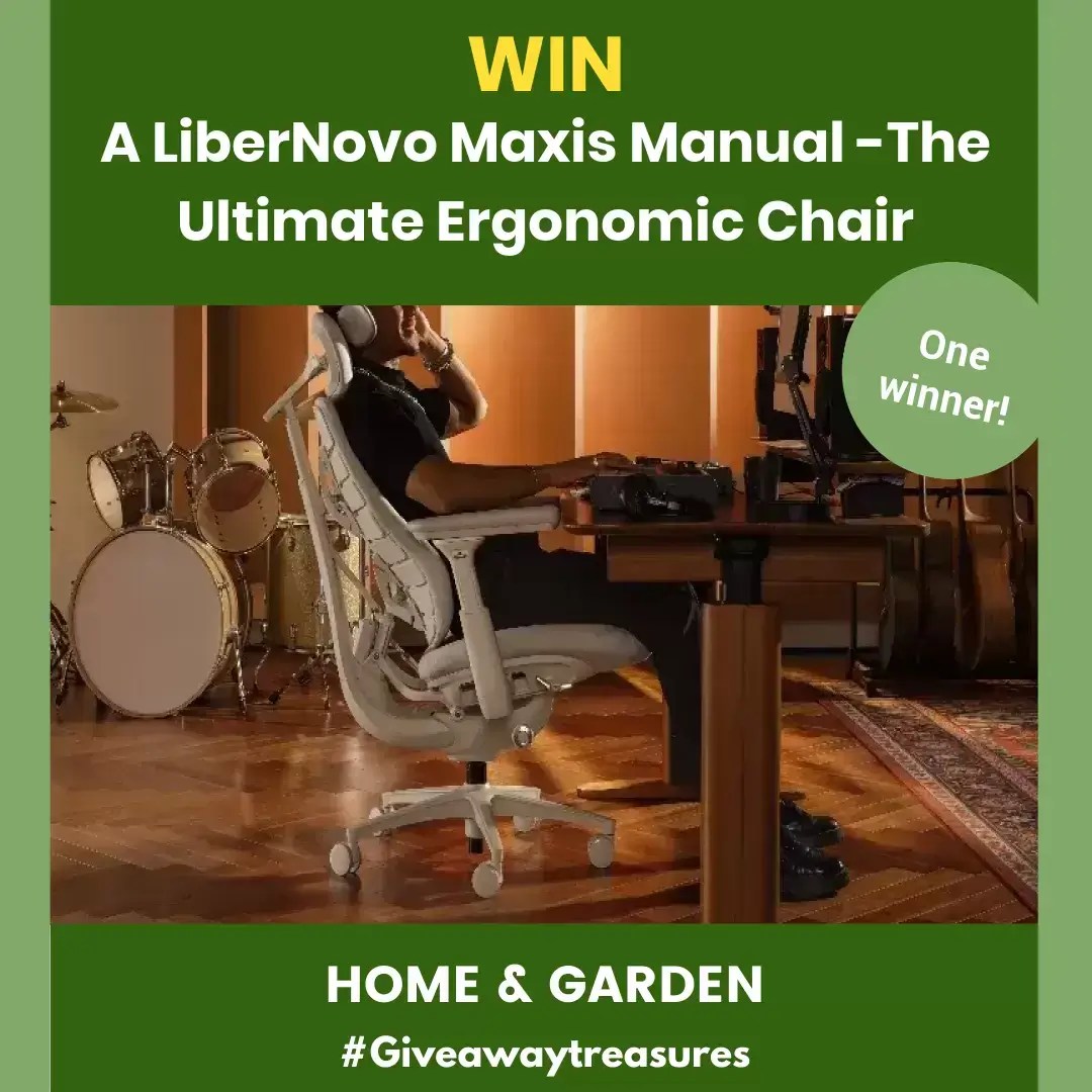 Win A LiberNovo Maxis Manual -The Ultimate Ergonomic Chair