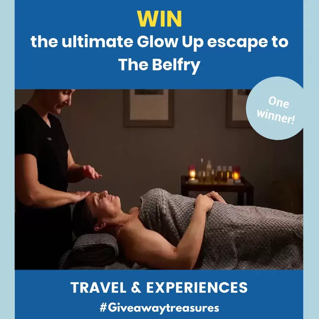 Win the ultimate Glow Up escape to The Belfry