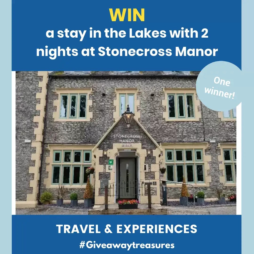 Win a stay in the Lakes with 2 nights at Stonecross Manor