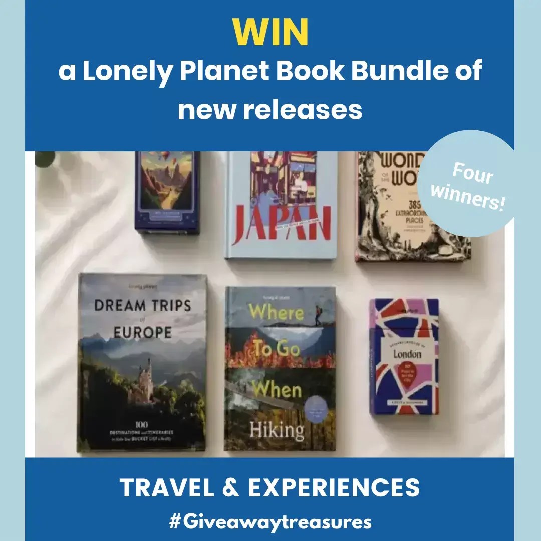 Win a Lonely Planet Book Bundle of new releases
