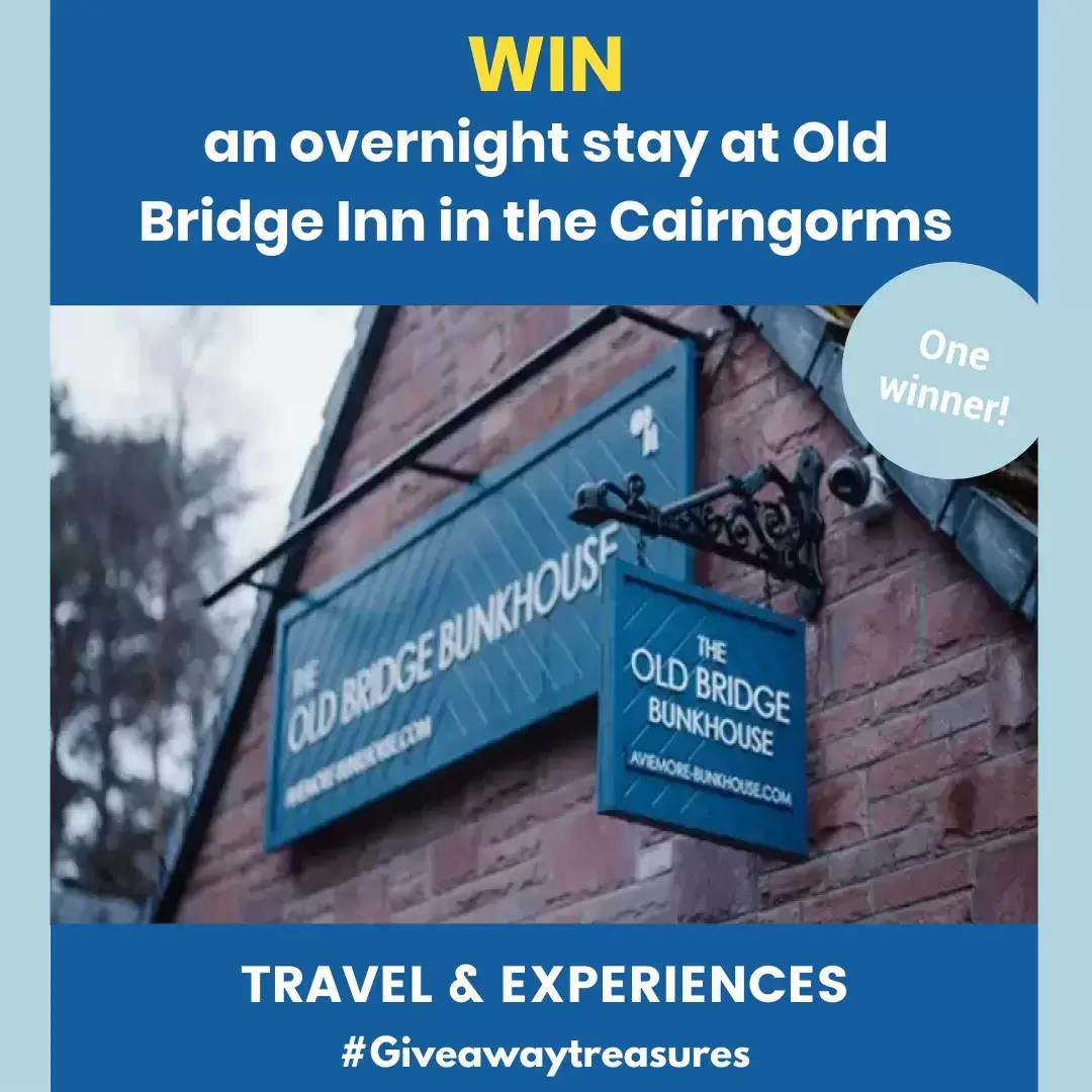 Win an overnight stay at Old Bridge Inn in the Cairngorms