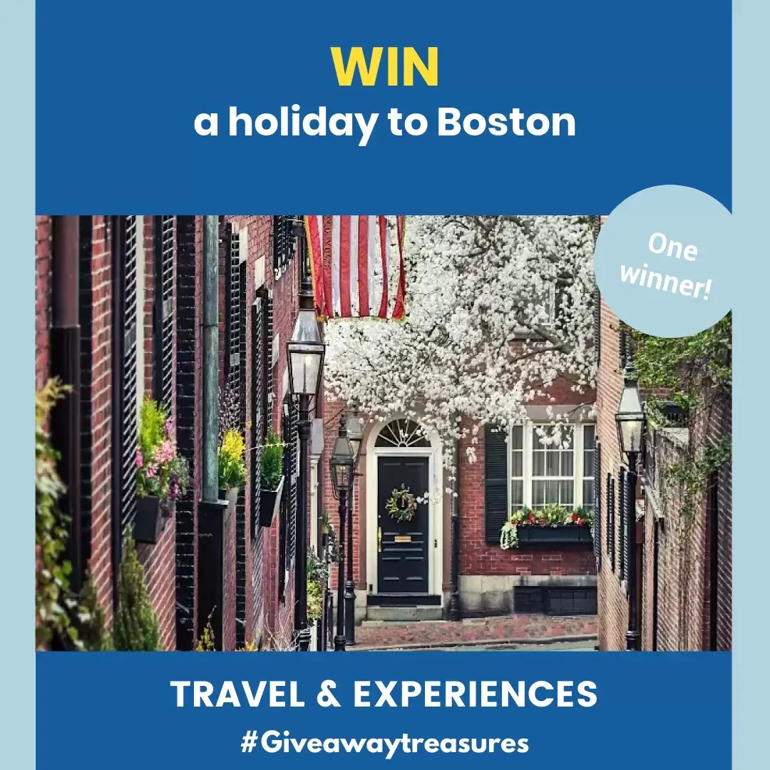 Win a holiday to Boston