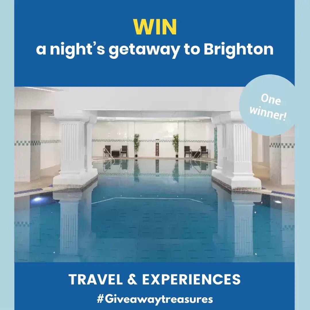 Win a night’s getaway to Brighton