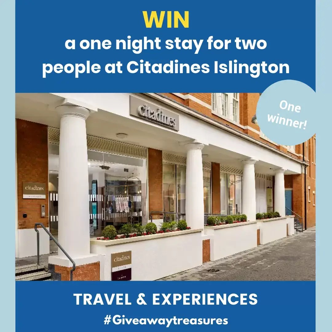 Win a one night stay for two people at Citadines Islington