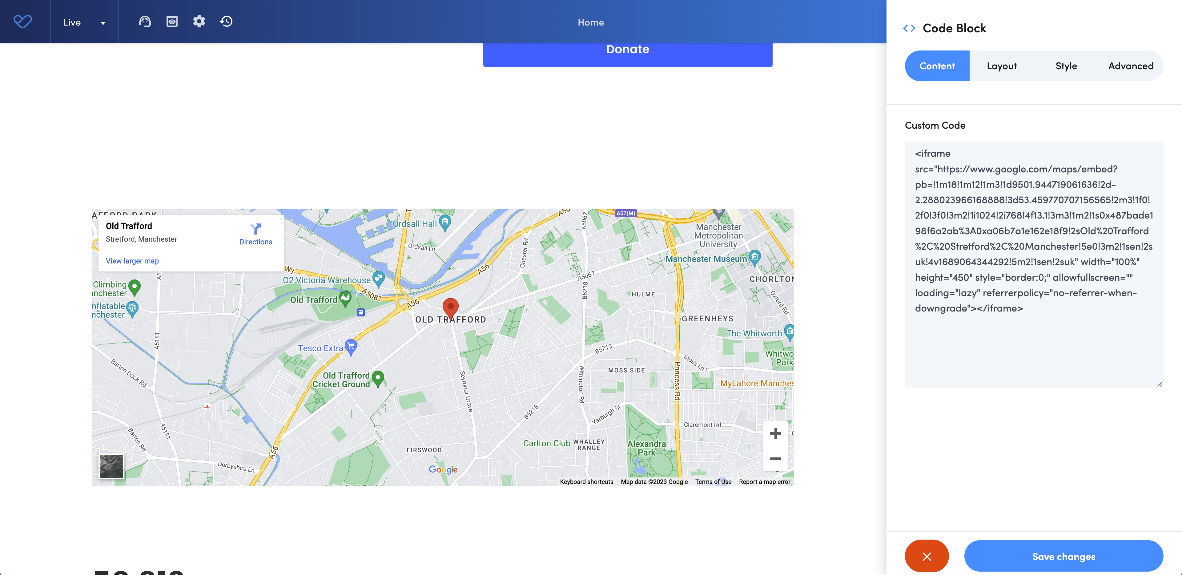 Embed A Map 