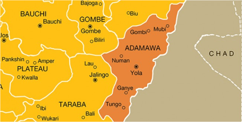 Adamawa Scores Feared Killed As Herdsmen Attack Village The Sun Nigeria Map 