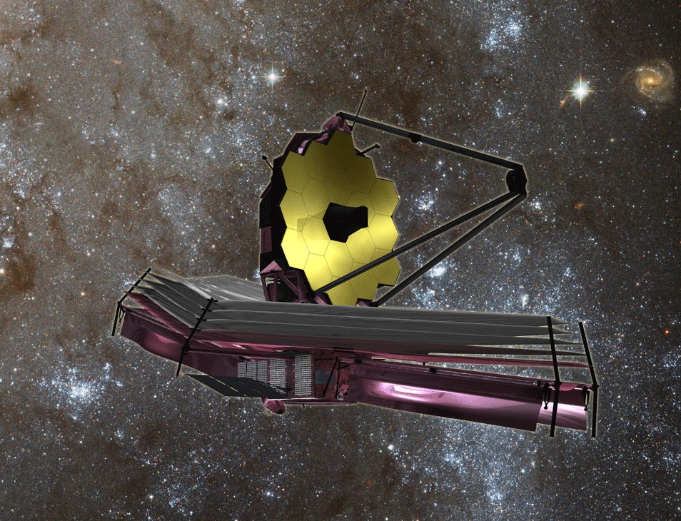 How big are the hubble and james webb space telescopes? James Webb Space Telescope Nearing Completion