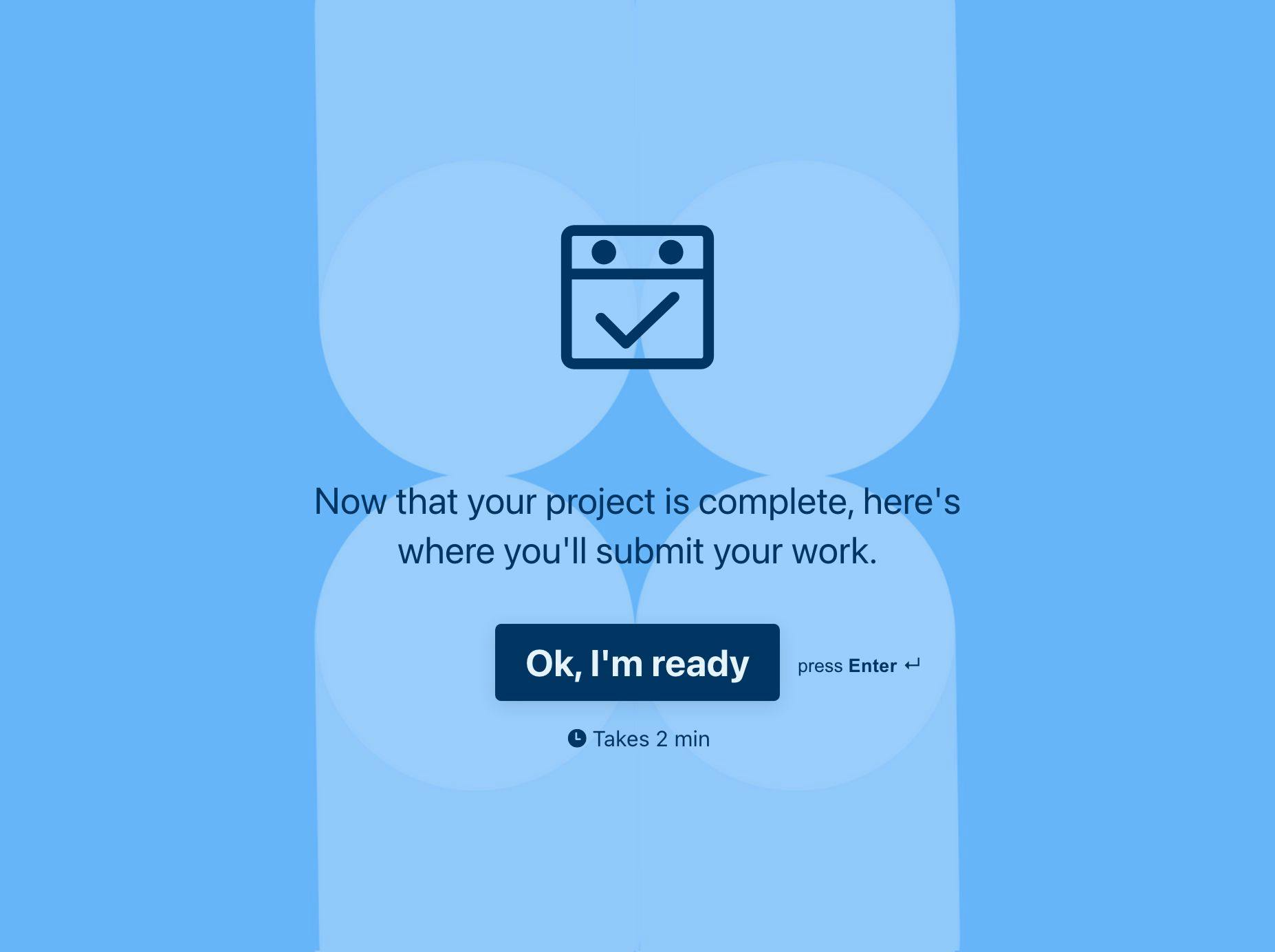 Meeting Booking Form Typeform Template - Classic Light Background - Desktop
