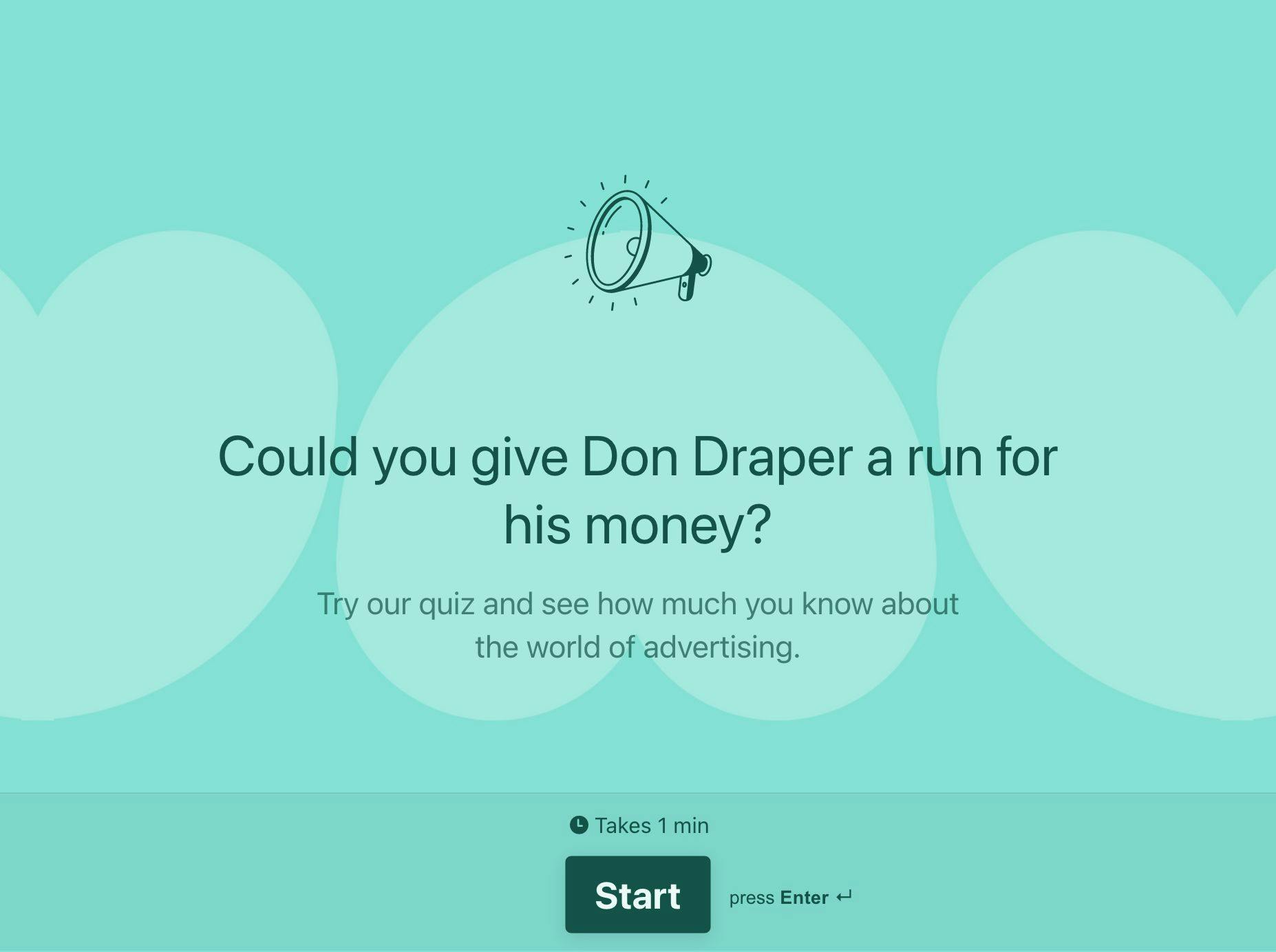 Consumer Behavior Quiz Typeform Template - High Quality Full HD Colorful Designs | Free Download