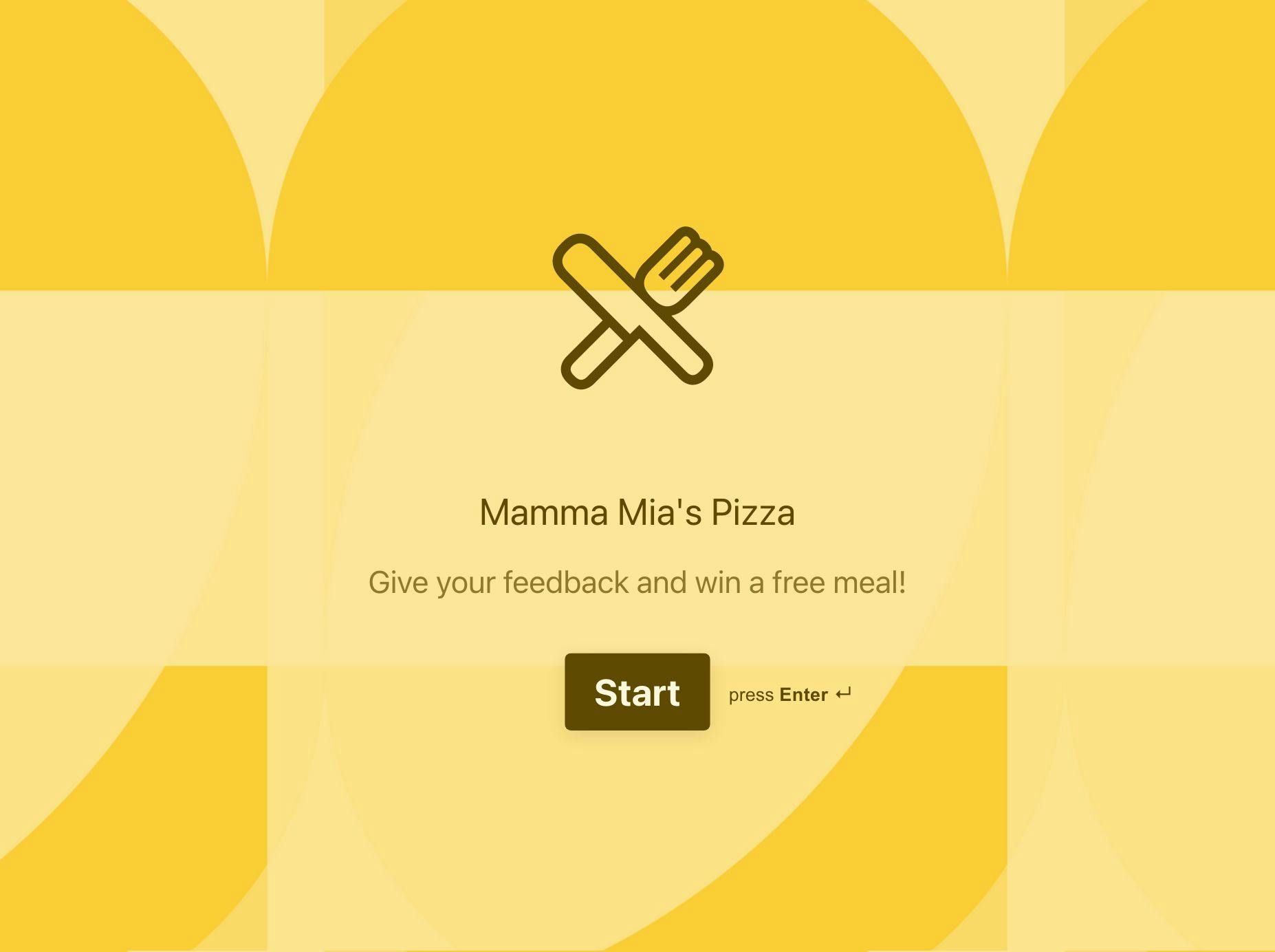 Presentation Feedback Survey Typeform Template - Download Elegant Light Illustration | Retina