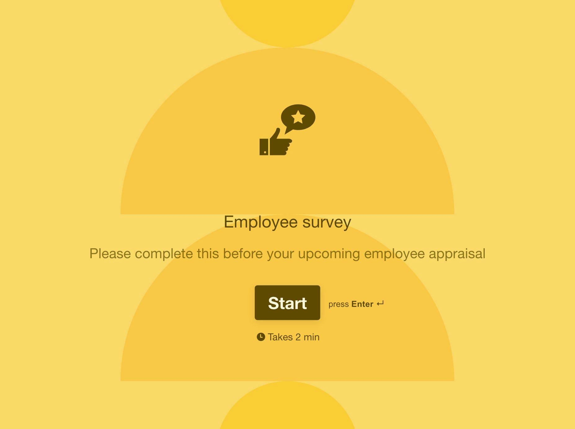 Course Evaluation Survey Typeform Template - Dark Textures - Classic Mobile Collection