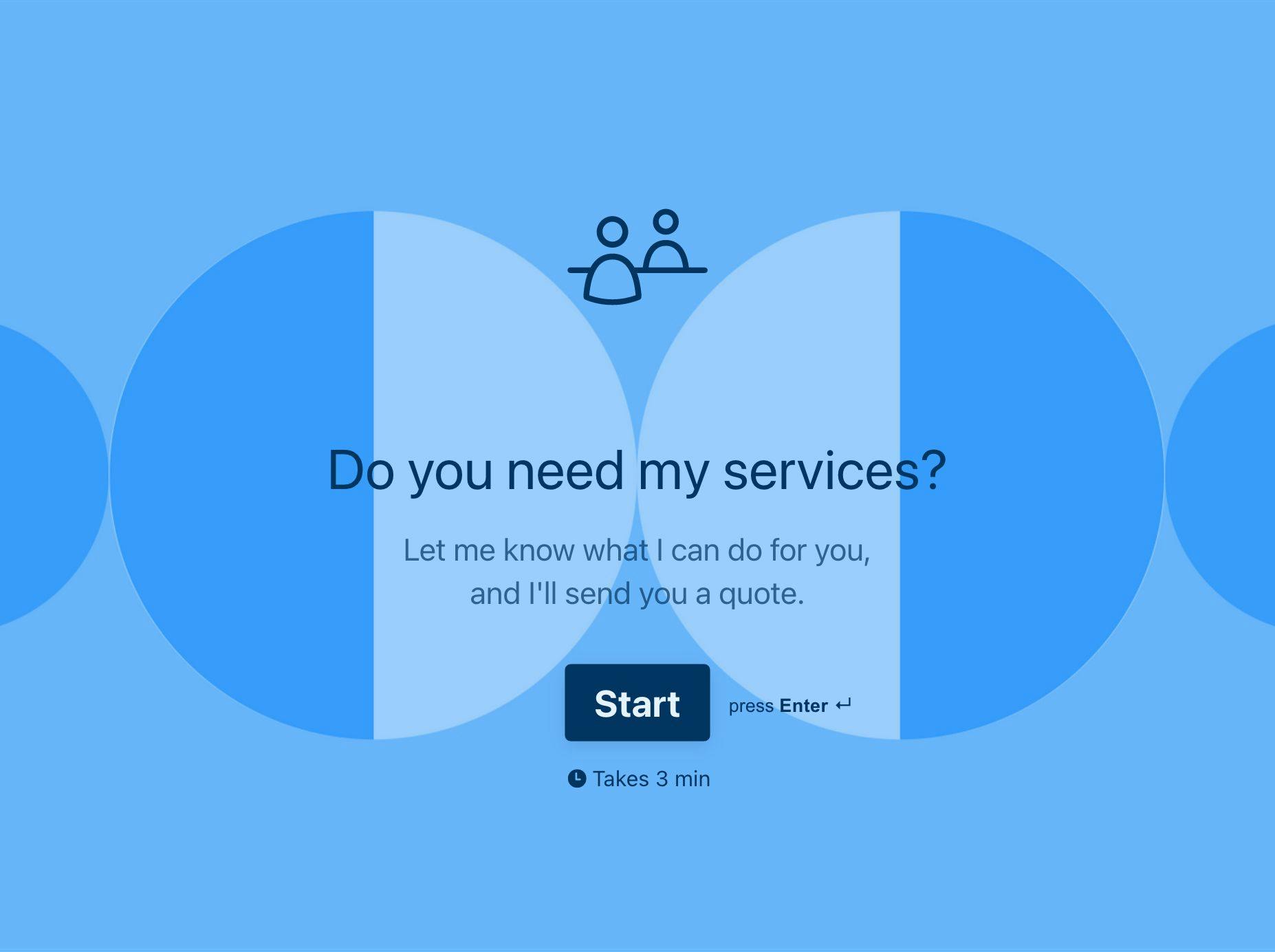 App Quote Form Typeform Template - Space Patterns - Perfect 4K Collection