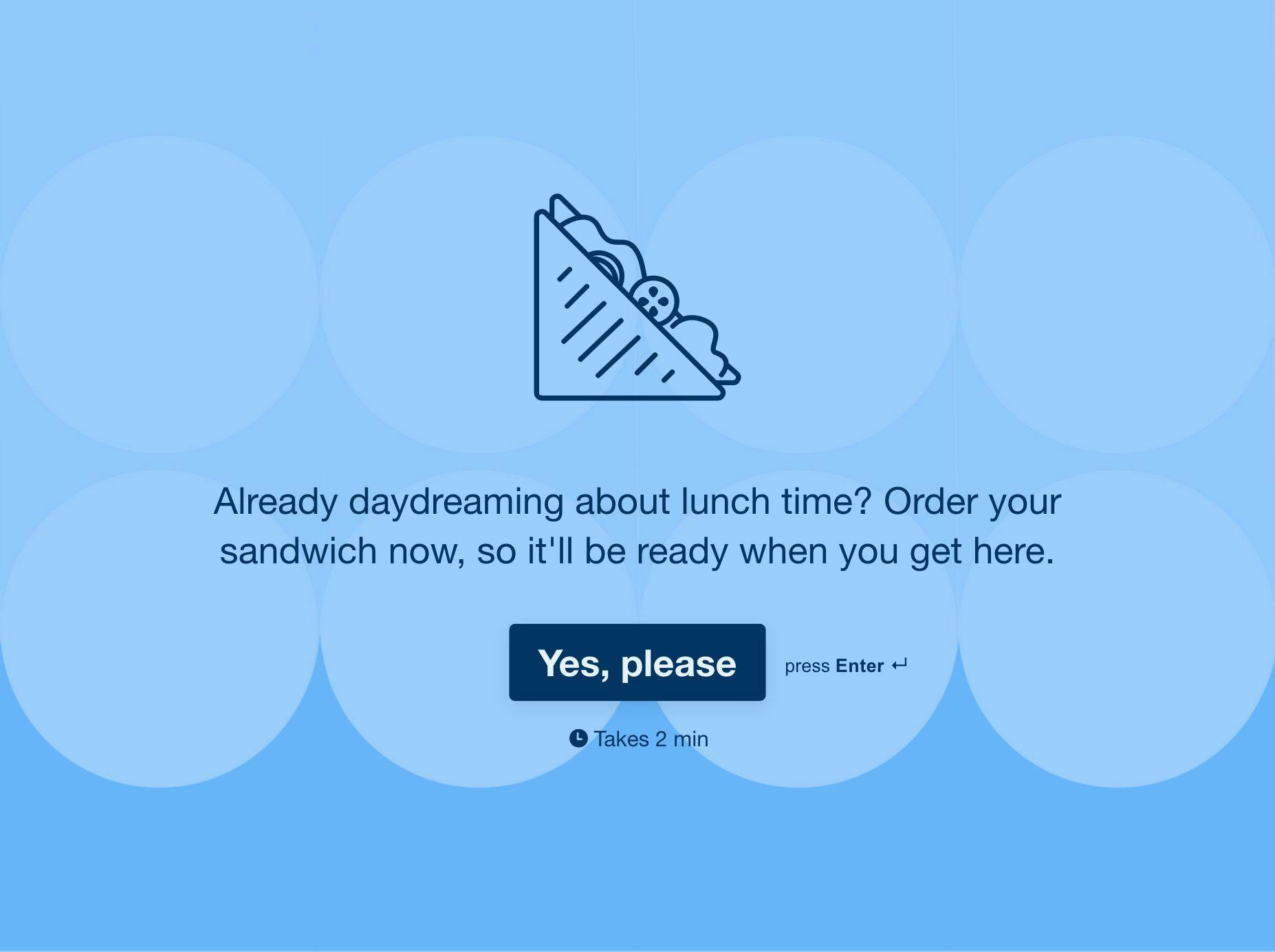 Breakfast Order Form Typeform Template - Landscape Image Collection - Mobile Quality