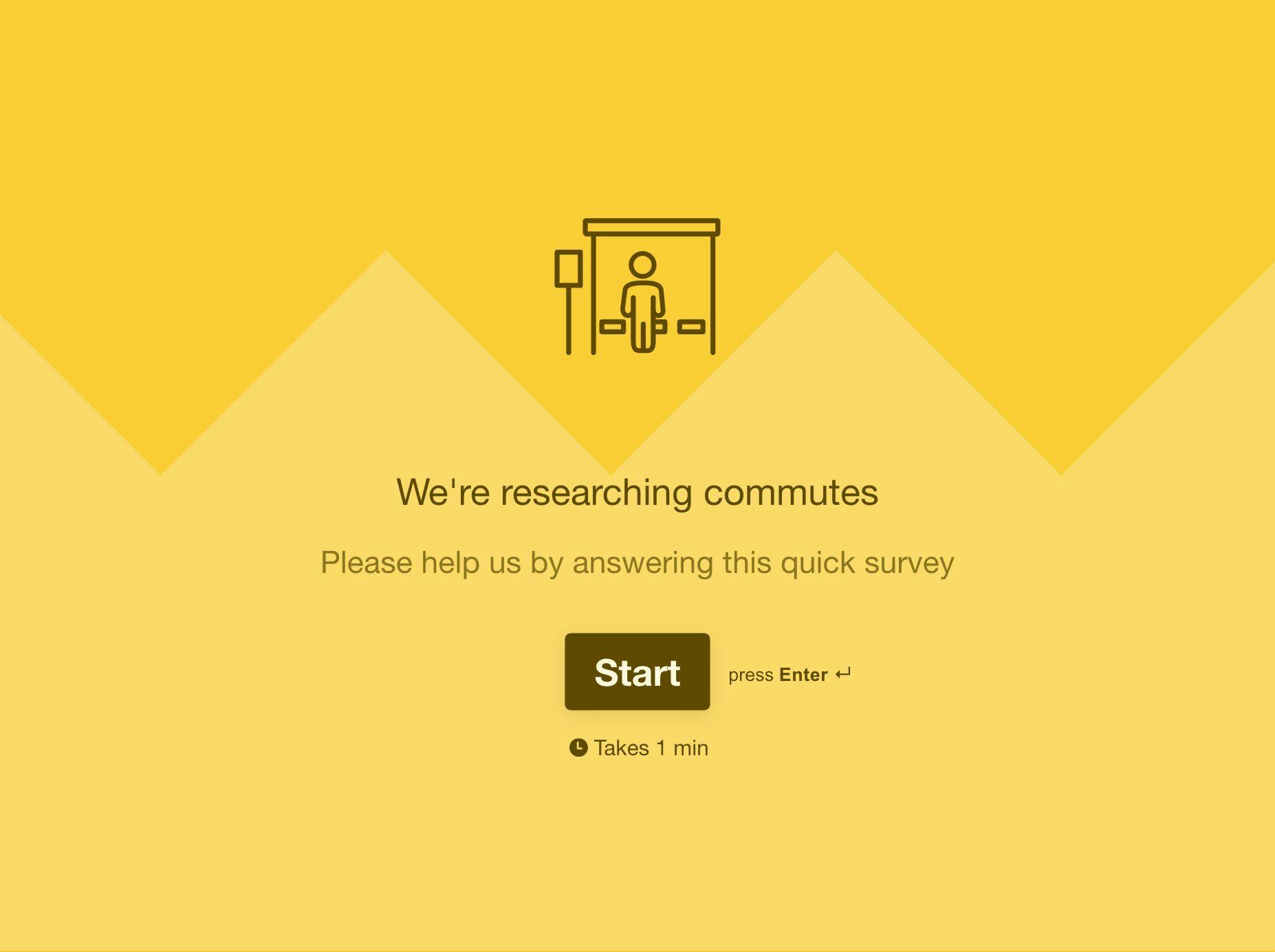 Facebook Survey Typeform Template - Best Gradient Backgrounds in Desktop
