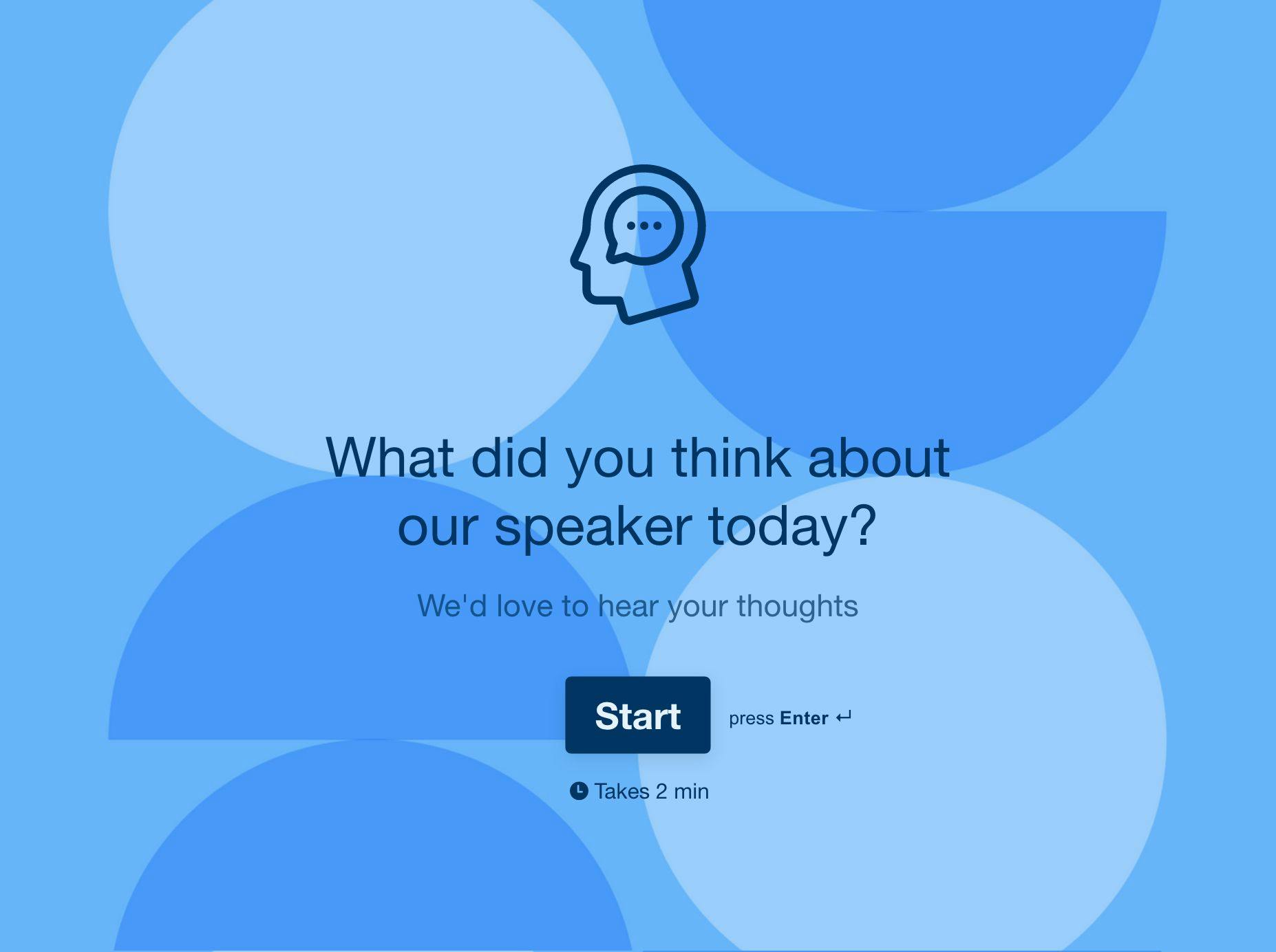 Group Evaluation Form Typeform Template - Full HD Geometric Images for Desktop