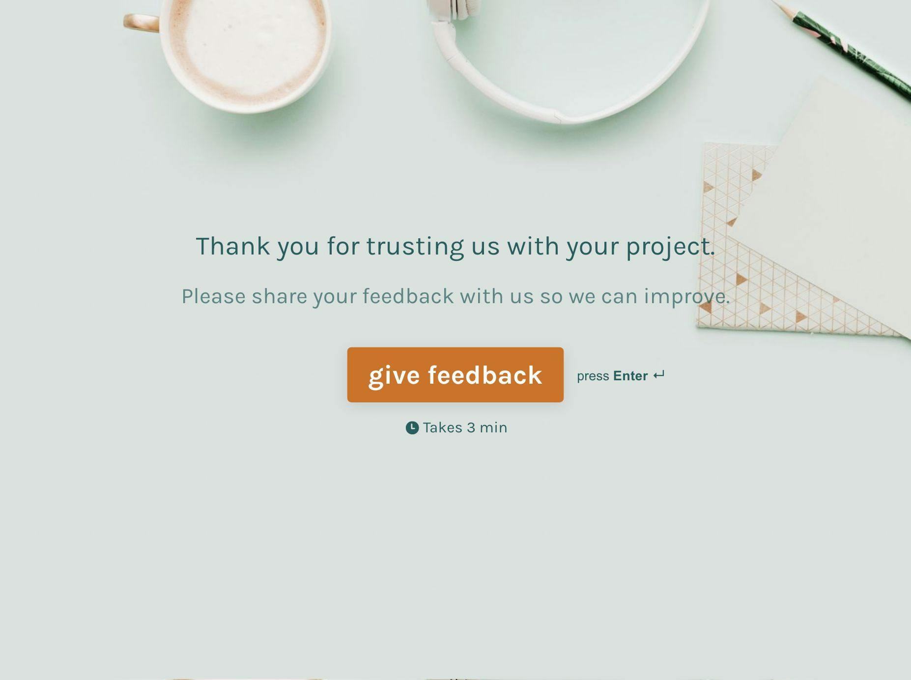 8 Website Feedback Forms Ideas Templates Examples - Artistic Nature Pattern - Desktop