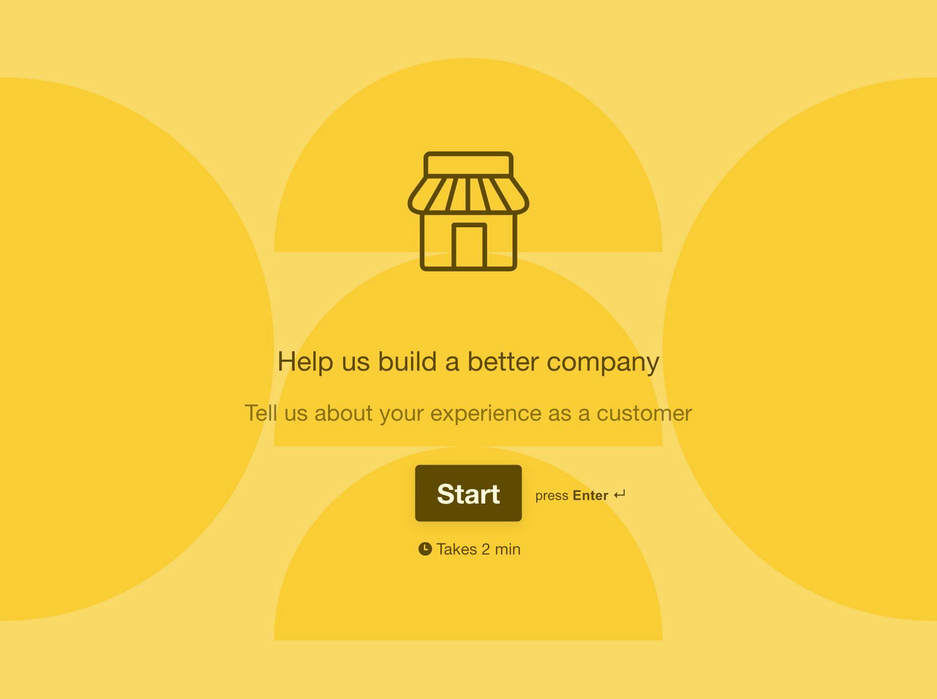 Customer Development Survey Typeform Template - Ultra HD Colorful Illustrations for Desktop
