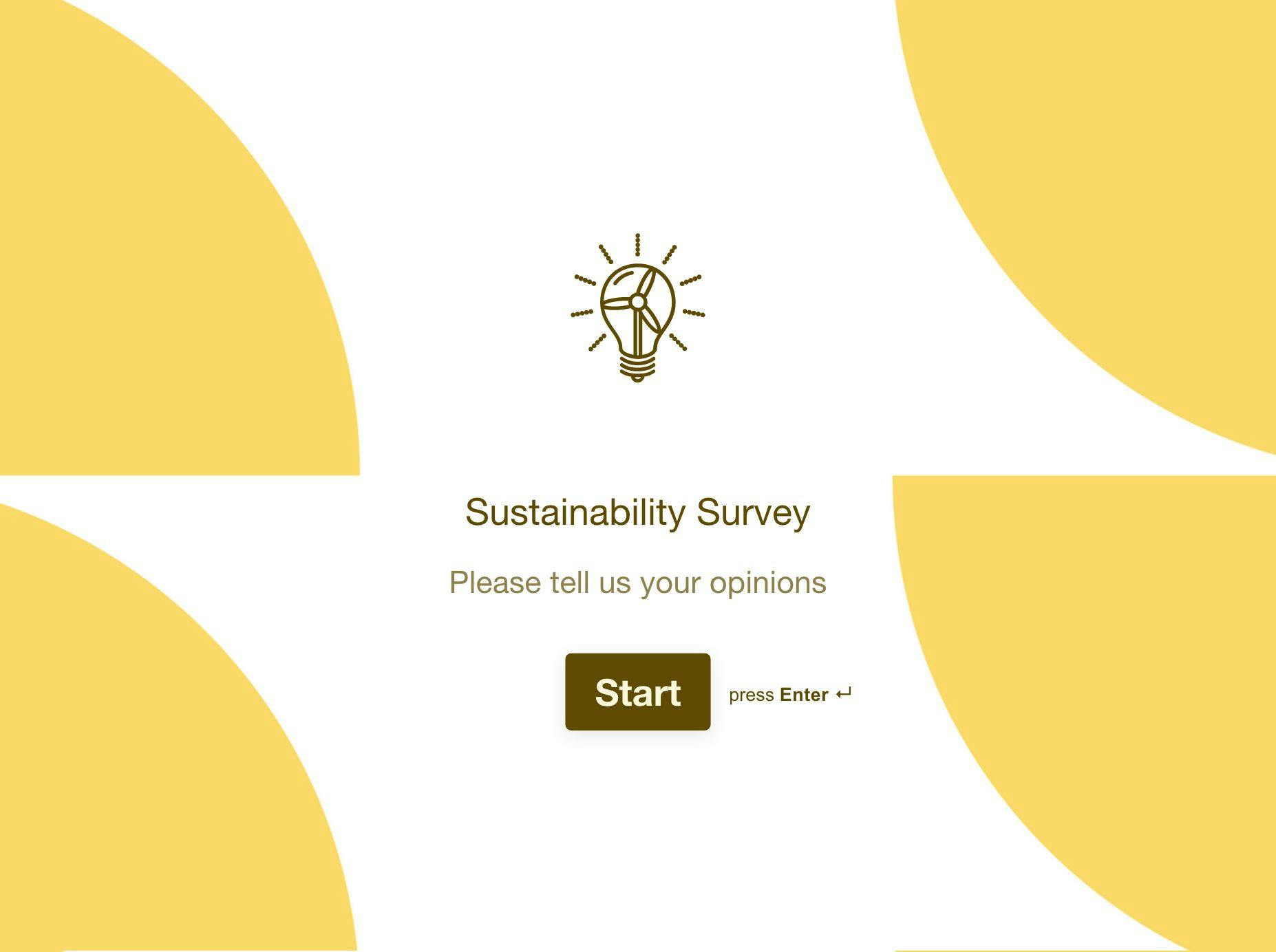 Program Satisfaction Survey Typeform Template - Artistic HD Space Patterns | Free Download