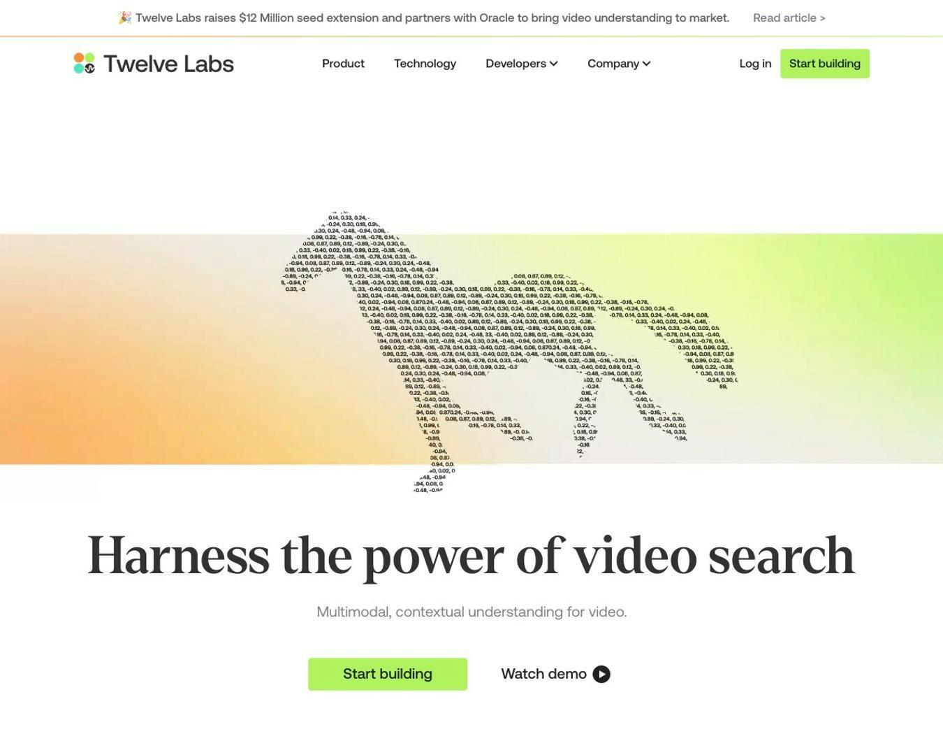 Twelve Labs V Tr Ai - Abstract Illustration Collection - 4K Quality