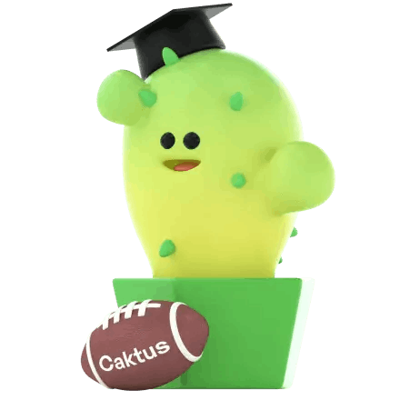 Caktus Ai Ai Assistant For Students - Professional Sunset Illustration - Desktop