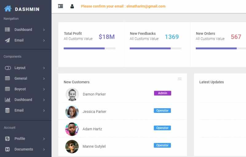 Admin Dashboard Template Bubble - Best Mountain Pictures in HD