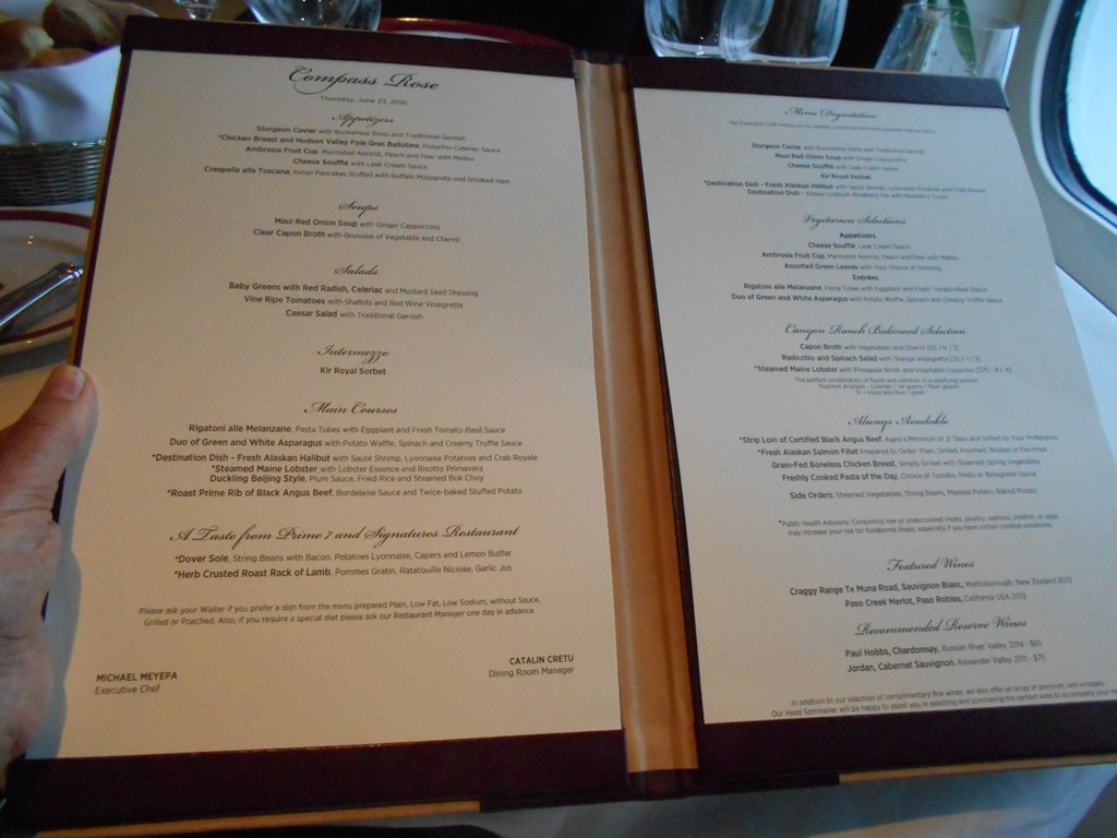 A Foodie S Guide To Some Of The Best Shipboard Restaurants