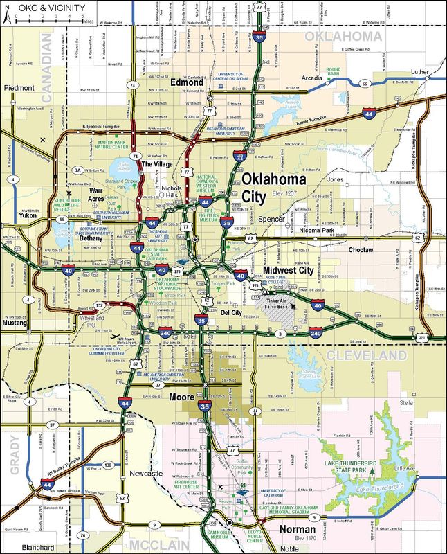 Oklahoma Casino Map Travelok Com S Official Travel 2025 OKC.
