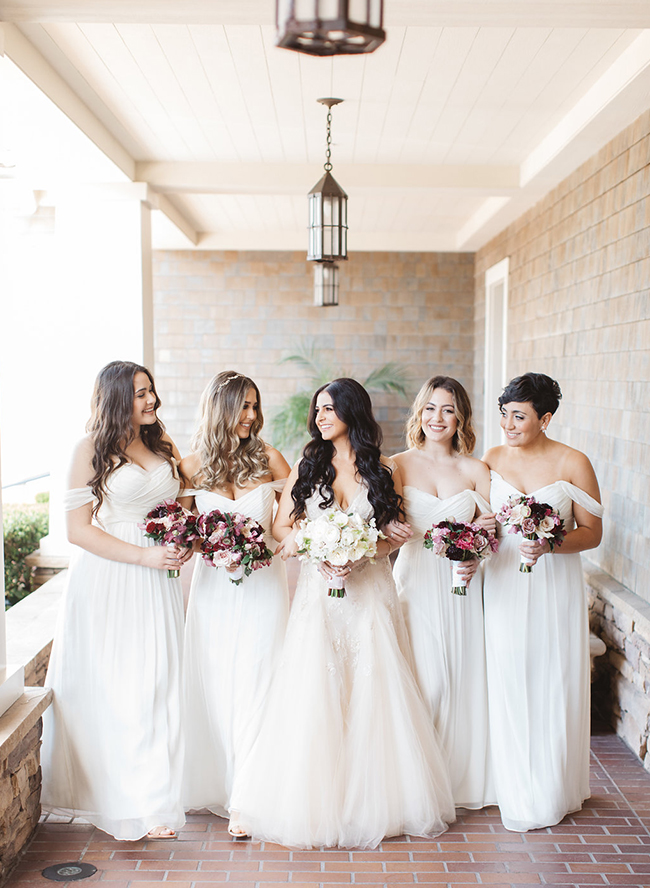 Inspiration for a dreamy all white wedding