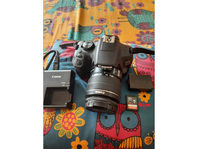 Canon digital camera (dslr) eos 1300d 18mp digital slr (black) pune