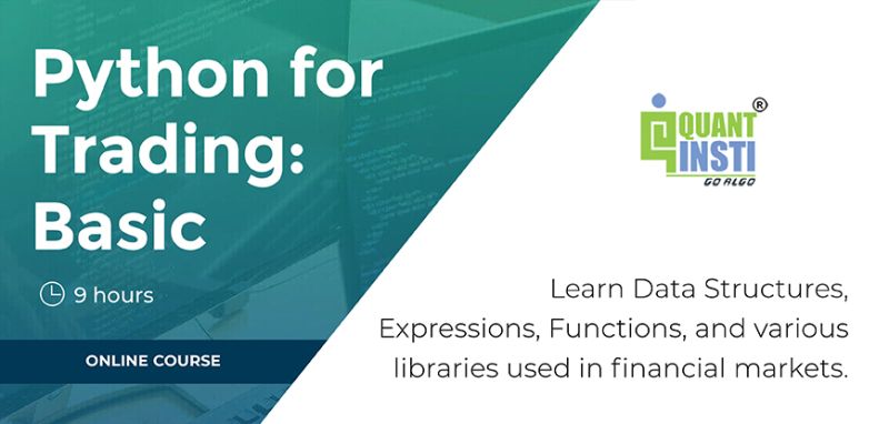Building Basic Trading Algorithms With Python - Professional Abstract Design - Full HD