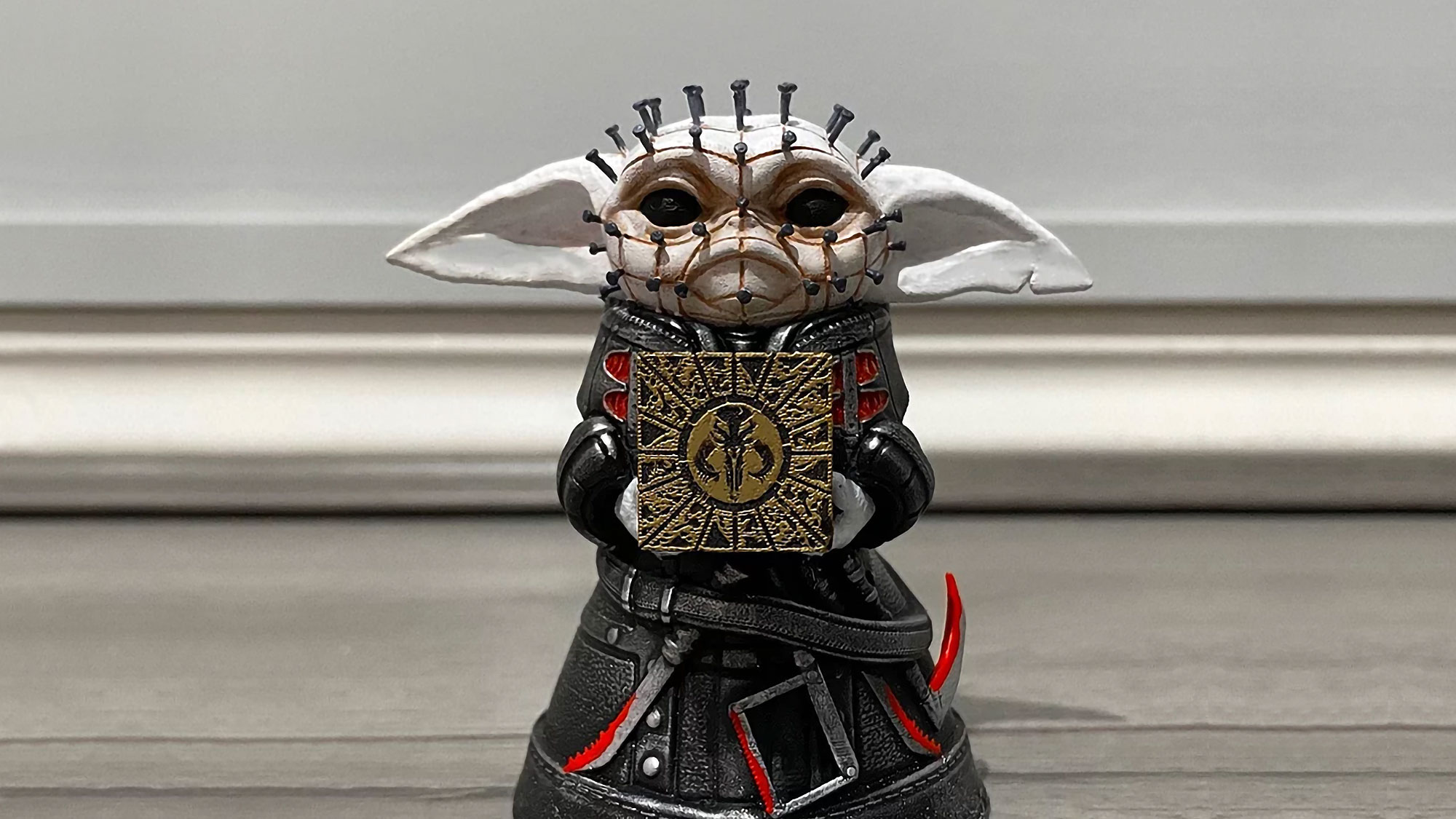 Sami mini cosplay ⟭⟬ (@samiminicosplay) january 26, 2020. Pinhead Baby Yoda Mini Statue Still Adorable But In A Hellish Way Shouts