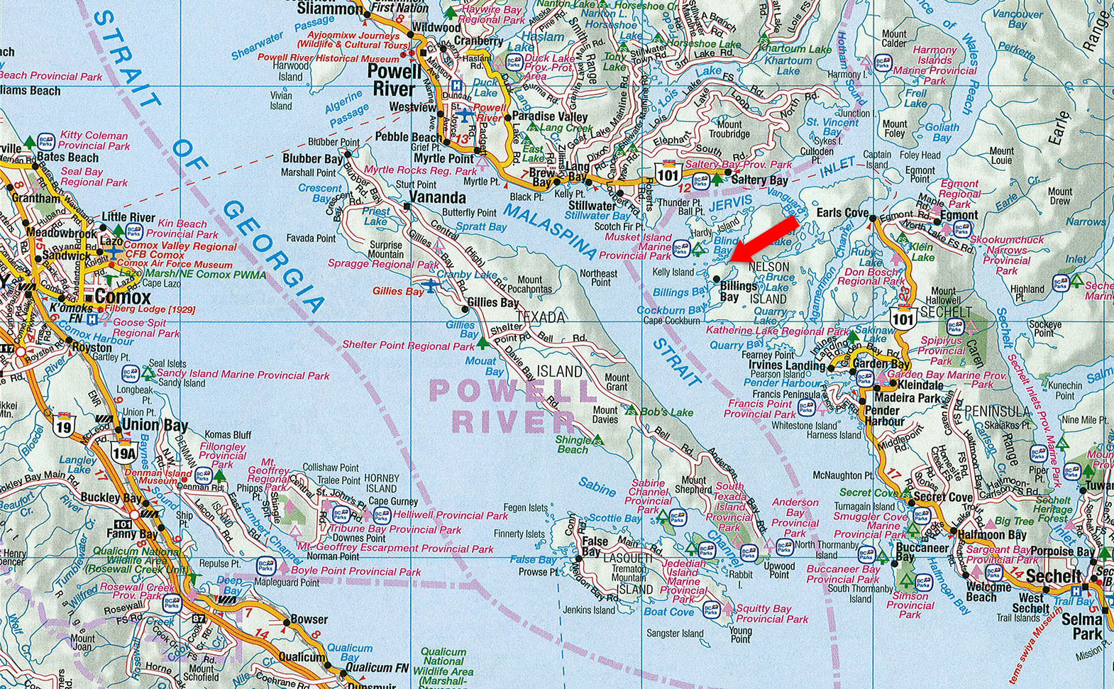 The Ultimate Oceanfront Estate Blind Bay Nelson Island LandQuest Map03 