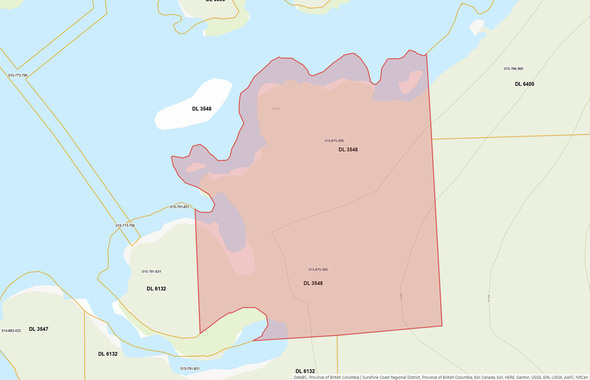 The Ultimate Oceanfront Estate Blind Bay Nelson Island LandQuest Cropped Map08 