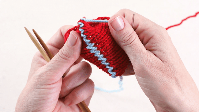 19/12/2018 · slow motion kitchener stitch. Knitting The Kitchener Stitch How To Graft Invisible Seams Craftsy