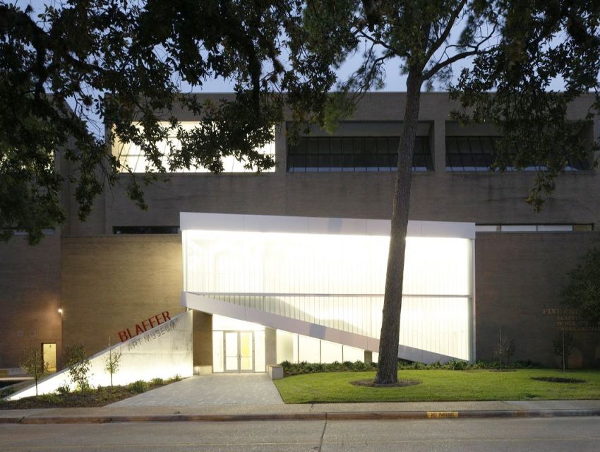 Blaffer art museum, houston