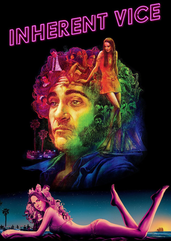 Inherent vice movie · movie · drama · crime · comedy · joaquin phoenix · man and woman painting . Inherent Vice Showtimes In London